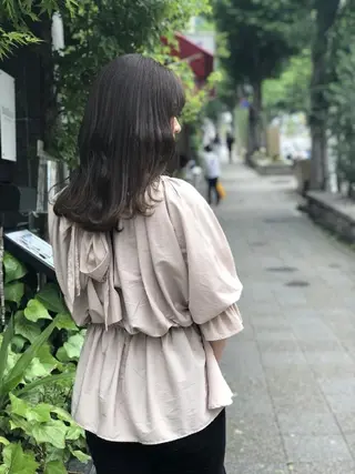 セミロング ヘアアレンジ See by merのマツエク・マツパデザイン