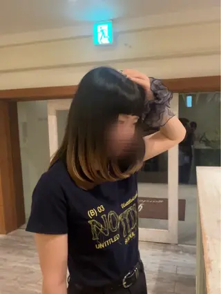 ミディアム Riko モデル 募集中のヘアスタイル
