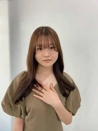 ロング Endearing 🌟銀座のヘアスタイル