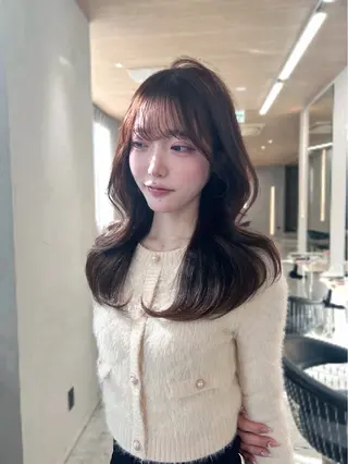 ロング 木串 楽人のヘアスタイル