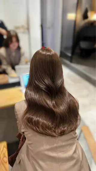 ロング カラー ✨本格的韓国スタイル 特化✨ﾊﾙｶ✨️のヘアスタイル