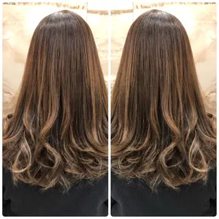 セミロング カラー 小山内 龍一郎 店長のヘアスタイル