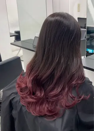 ロング カラー 宮嶋 蓮のヘアスタイル