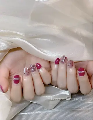 ネイル Lavender nail·中島公園のネイルデザイン