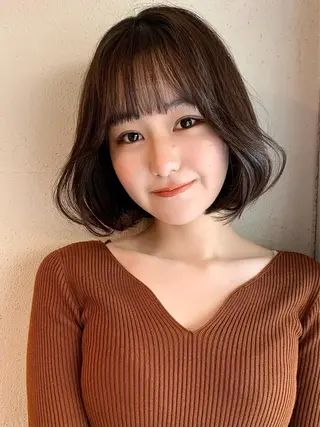 ショート カラー 透明感カラー✂︎ /縮毛矯正/YUKAのヘアスタイル