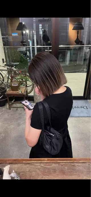 カラー 北條 太基のヘアスタイル