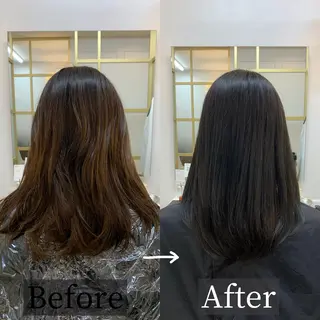 ロング カラー MIHO /のヘアスタイル
