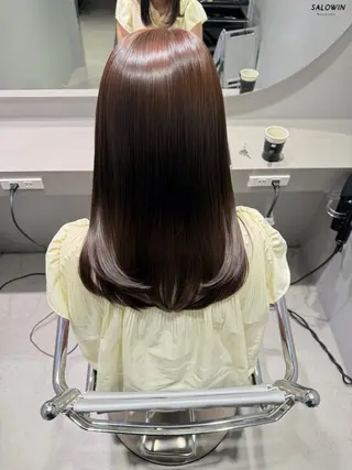 ロング カラー KAITO/艶カラー /髪質改善カラーのヘアスタイル