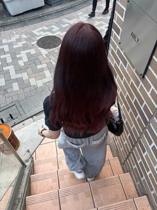 ロング カラー 榎本 すみれのヘアスタイル