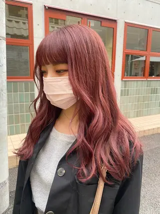 ミディアム 髪質改善/艶カラー MISATOのヘアスタイル