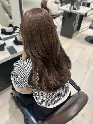 カラー 褒められヘア×顔周り カットRena🎀のヘアスタイル