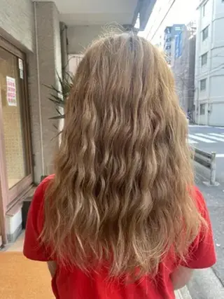 ロング カラー 髪質改善/艶カラー ⚡️コメス/錦糸町のヘアスタイル