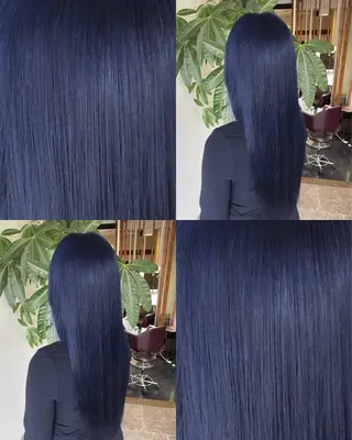 ロング カラー 清家和夢/ 西宮北口/ハイトーンのヘアスタイル
