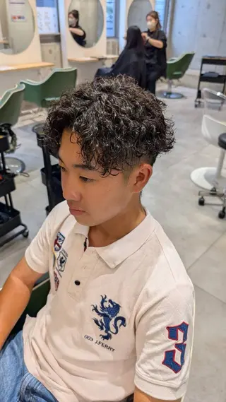 メンズ Ash浦安 モデル募集のヘアスタイル