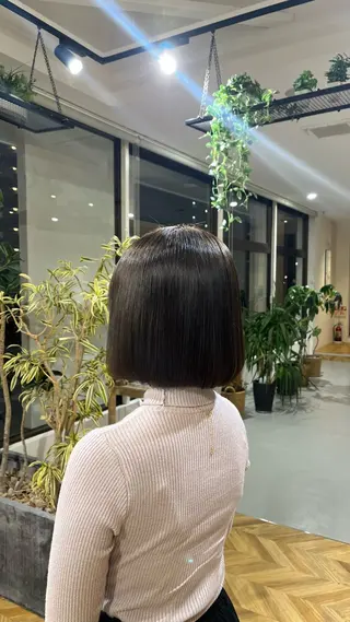 ショート 透明感カラー 【yate'】rinのヘアスタイル