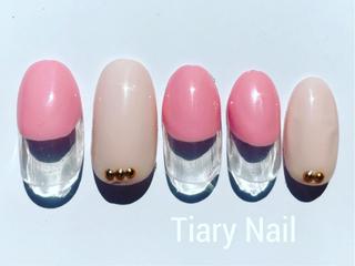 ネイル 💗🪽Tiary Nail🪽💗のネイルデザイン