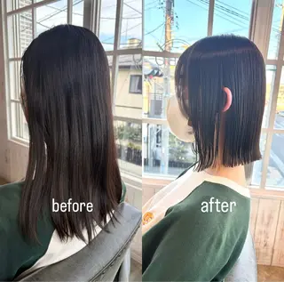ショート 🍃ボブ&ショート 特化🍃髪質改善🍃のヘアスタイル