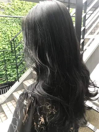 ロング カラー ご新規様限定 透明感カラーKANAのヘアスタイル