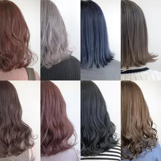 ミディアム カラー 【透明感、艶髪】西村 有司のヘアスタイル