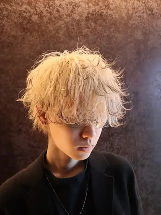 カラー パーマ メンズ 🔥メンズ職人🔥 ✂️加瀬澤駿✂️のヘアスタイル