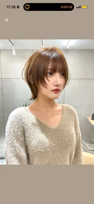 ショート ゆい 似合わせcutのヘアスタイル
