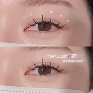 マツエク・マツパ CreBiA🎀 ayaのマツエク・マツパデザイン