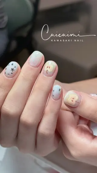 ネイル Gnail川崎自宅ネ イル7/14-31休のネイルデザイン