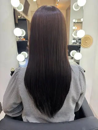 ロング カラー 艶カラー/似合わせ /れんかのヘアスタイル