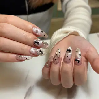 ネイル yuki❄️堺筋本町 韓国ワンホンのネイルデザイン