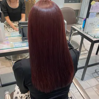 ロング カラー 🩶赤み消しカラー 🐈⬛荻野美思🐾のヘアスタイル