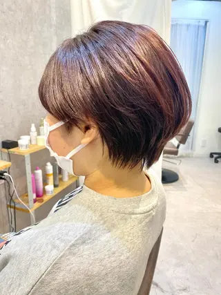 ショート カラー 似合う髪型見つけます AYAKAのヘアスタイル