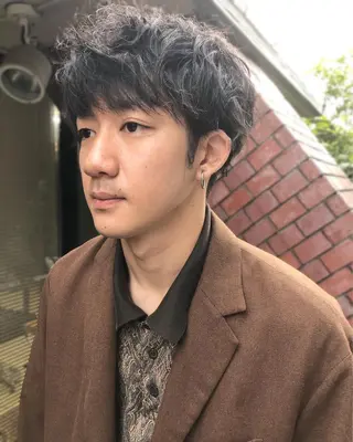 ヘアアレンジ メンズ メンズ特化✂️栗原 侑也のヘアスタイル
