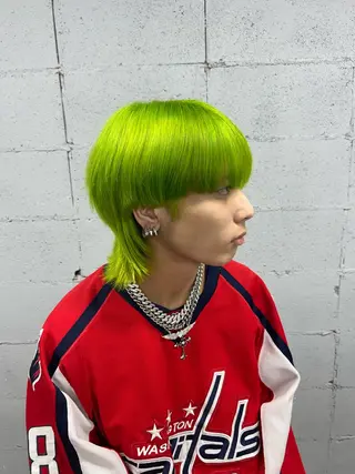 カラー メンズ 佐々木 大地のヘアスタイル