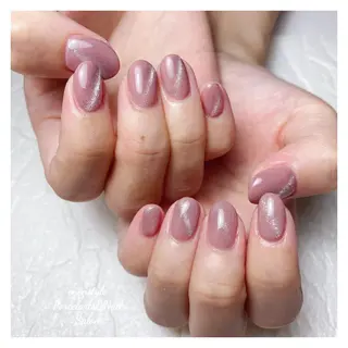 ミディアム ネイル 🐾enen style 🐾のネイルデザイン