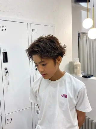 パーマ 💎透明感カラー /似合わせカット💎のヘアスタイル