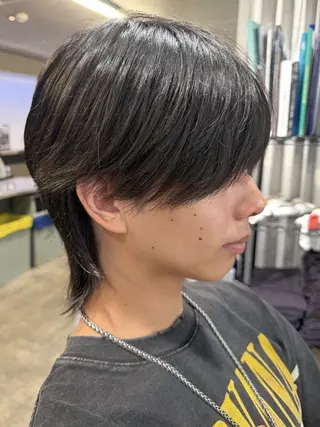 メンズ メンズミディアム メンズ縮毛、ANNAのヘアスタイル