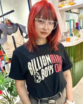 ミディアム カラー 梅田デザインカラー 🌈🏆ヒノキのヘアスタイル