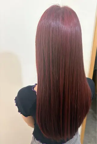 ロング カラー 🪐vision🪐 はなのヘアスタイル