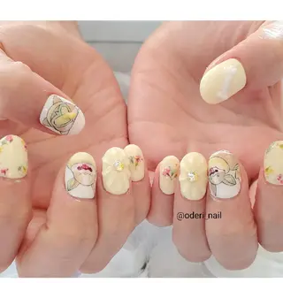 ネイル おで@ oderi_nailのネイルデザイン