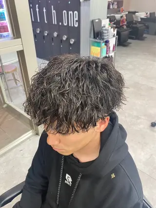 パーマ メンズ パーマ支持率No.1 店長❤️🔥安成弾のヘアスタイル