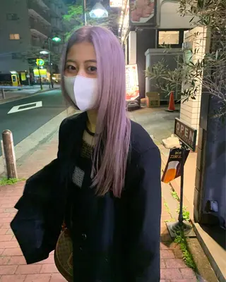 ロング カラー 🫧艶ハイトーン 特化🫧ライヤのヘアスタイル