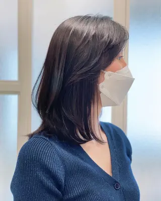 ミディアム Yuka ∥ 深層筋 ×睡眠改善ヘッドスパのヘアスタイル