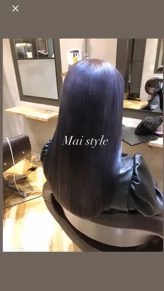 ロング カラー MAI/髪質改善/ 幹細胞トリートメントのヘアスタイル