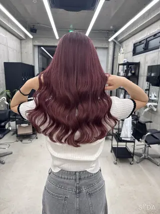 カラー Asami/名古屋/ ハイトーン/デザインのヘアスタイル