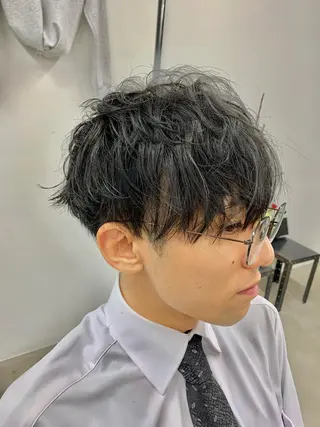 ショート 中村 靖彬のヘアスタイル