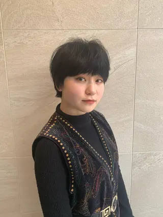 ショート 坪井 彰吾のヘアスタイル