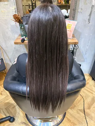 ロング ヘアアレンジ MIRAI パーマ/エクステのヘアスタイル