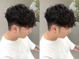 ショート 韓国ヘア　野々山 ゆうとのヘアスタイル