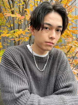 ショート 菊池大一 溝の口パーマのヘアスタイル