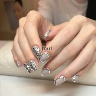ネイル moi nail ˙⋆.˚のネイルデザイン